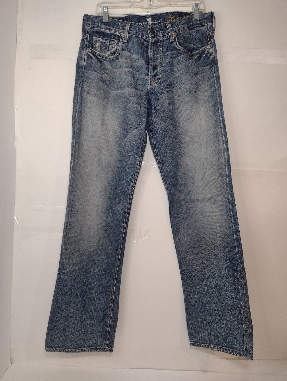 7 For All Men Kind Classic Men's Blue Washed Jeans